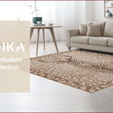 Contemporary Neutral Animal Print Dining Room(Beige)