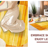 Dynamic Circular Whimsy Design(Yellow)