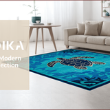 Vibrant Oceanic Tones Nautical Flair(Blue)