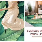 Tropical Botanical Velvet Aesthetic(Green)