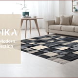 Rustic Modern Diamond Motif(Gray)
