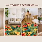 Whimsical Bright Botanical(Red)