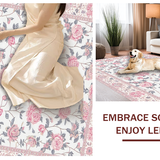 Lively Round Blossom Visual(White)