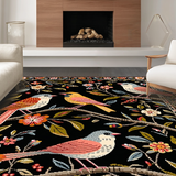 Bold Modernist Floral Arrangement(Black)
