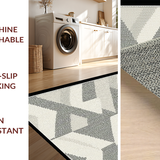 Contemporary Monochrome Lattice Design(Gray)