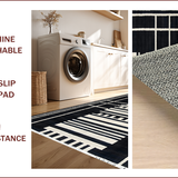 Chic Monochrome Zebra Aesthetic(Black)