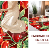 Whimsical Plush Patterned Accent(Red)