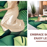 Contemporary Verdant Patterning(Green)