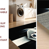 Modern Minimalist Shag Appeal(White)