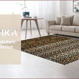 Faux Leopard Print(Brown)