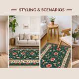Timeless Oriental Style Leaf(Green)