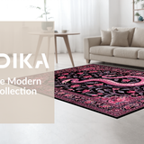 Stylish Round Petal Arrangement(Black)