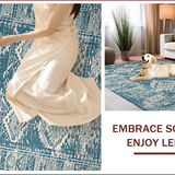 Millennial Gray Vintage Dining Area(Blue)