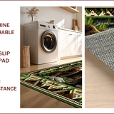 Cozy Winter Lodge Motif(Brown)