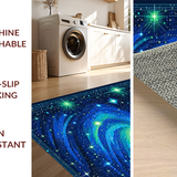 Striking Celestial Whirlwind Artwork(Blue)
