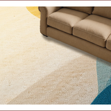 Ultra Soft Area Rug, Non Slip, Stain Resistant, Washable Area Rugs for Living Room, Bedroom, Viscose Fabric Plush(Beige) - ODIKA