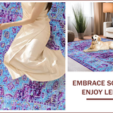 Vibrant Boho Geometric Fusion(Blue)