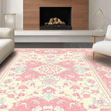 Vibrant Shagged Eclectic Style(Pink)