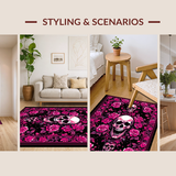 Elegant Dark Rose Motif(Pink)