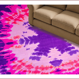 Lively Glittery Tie Dye Fantasy(Purple)