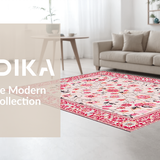 Elegant Whimsical Flower Motif(Pink)