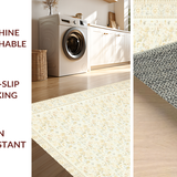 Chic Rustic Floral Motif(Beige)