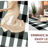 Chic Rustic Checkerboard Style(Black)