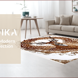 Faux Fur Deer Hide(Brown)
