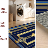 Contemporary Abstract Gold(Blue)