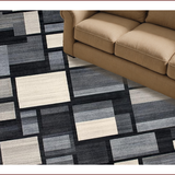 Rustic Modern Diamond Motif(Gray)