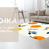 Vibrant Playful Scandinavian Motif(White)