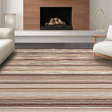 Trendy Textured Striped Elegance(Beige)
