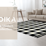 Artful Two Tone Visual Appeal(Black)