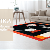 Music Themed Half Circle Kitchen Absorbent(Black)