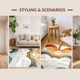 Artful Rustic Rainbow(Beige)