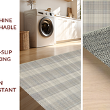 Rustic Beige Plaid Charm(Gray)