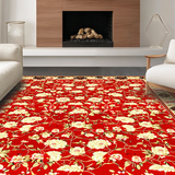 Whimsical Colorful Floral Arrangement(Red)