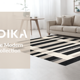Sophisticated Striped Artful Arrangement(Beige)