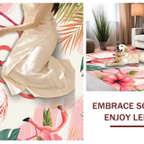 Vibrant Tropical Nature Scene(Pink)