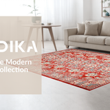 Vibrant Earthy Colorful Motif(Red)