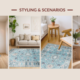 Artful Distressed Medallion Theme(Blue)