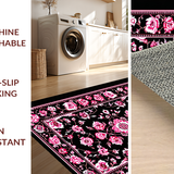 Sophisticated Pink and Black Elegance(Black)