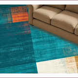 Chic Geometric Design in Hues(Blue)