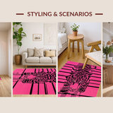 Eye Catching Modern Ethnic Fusion(Pink)