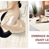 Minimalist Yin Yang Feline Artwork(Gray)