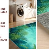 Tropical Floral Mosaic Aesthetic(Green)