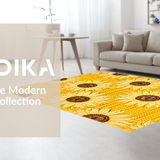 Rustic Floral Shape Aesthetic(Yellow)