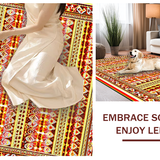 Colorful Seasonal Celebration Mat(Red)