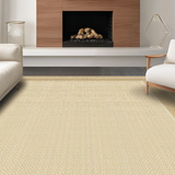 Luxurious Cream Herringbone Weave(Beige)