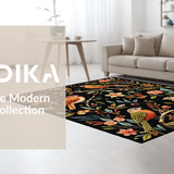 Fresh Exotic Floral Composition(Black)